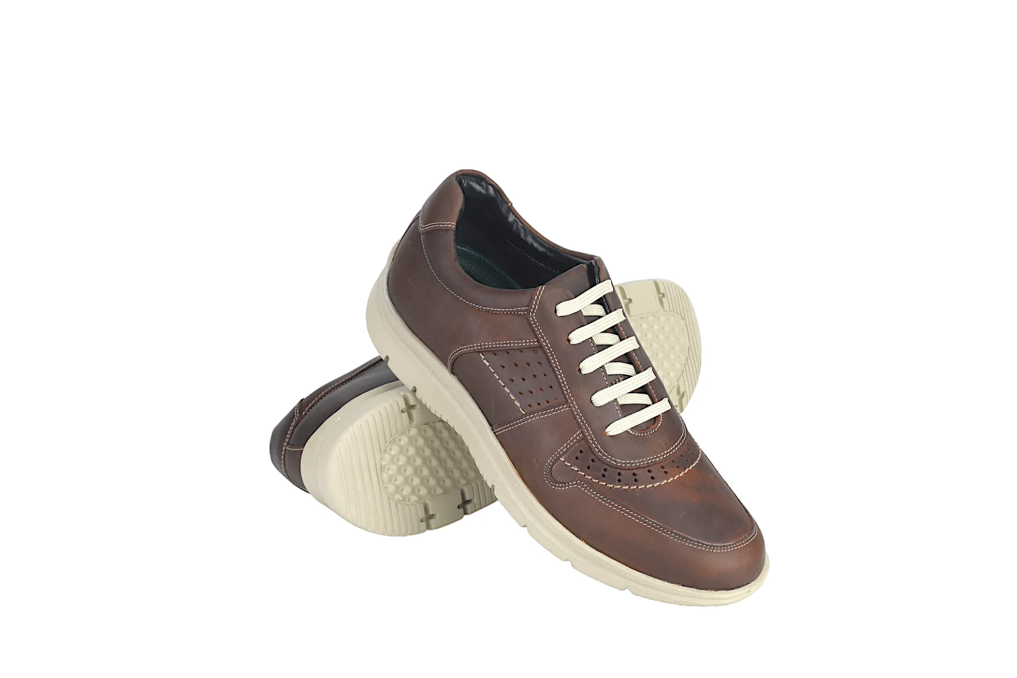 Herren Premium Freizeit-Lederschuh 915608