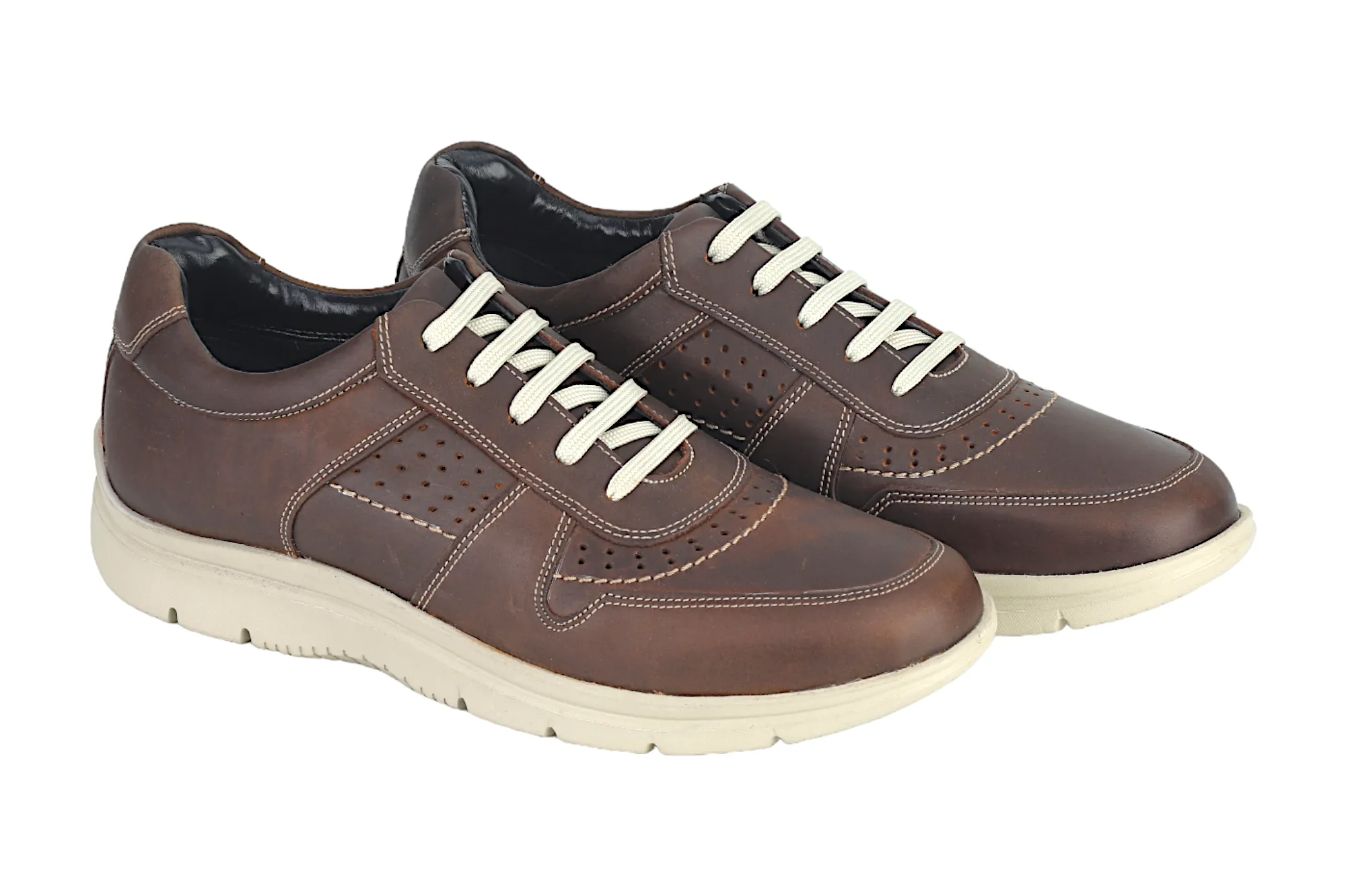 Herren Premium Freizeit-Lederschuh 915608