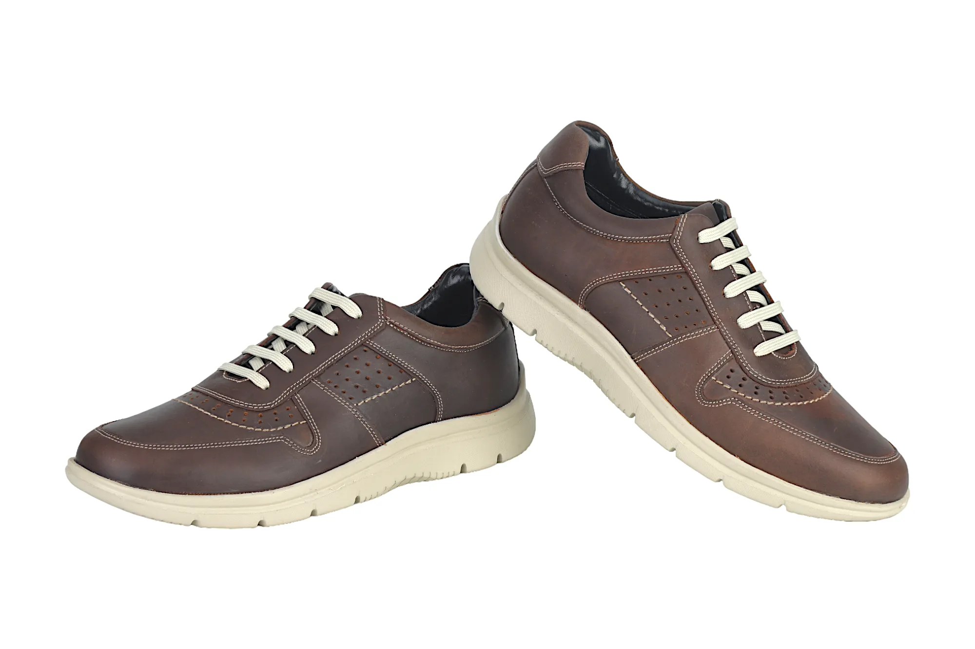 Herren Premium Freizeit-Lederschuh 915608