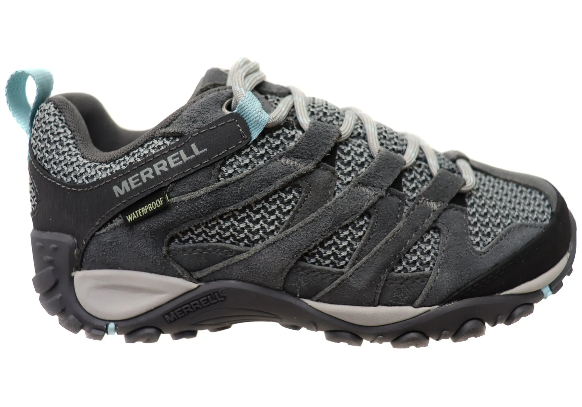 Merrell Damen Alverstone Wasserdichte Bequeme Leder-Wander Schuhe Merrell Schuhe