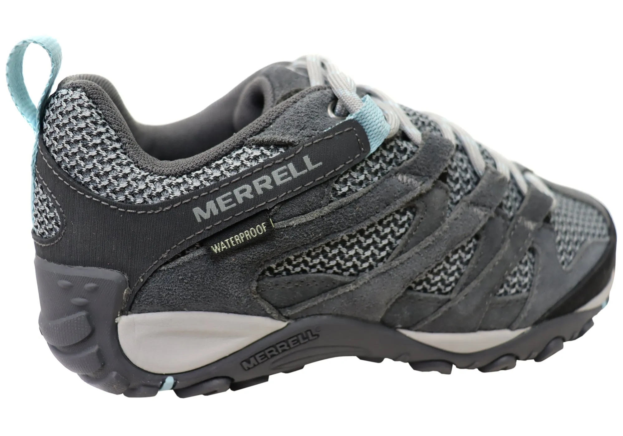 Merrell Damen Alverstone Wasserdichte Bequeme Leder-Wander Schuhe Merrell Schuhe