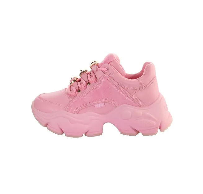 MH x BUFFALO BINARY SNEAKER ROSA KROKO