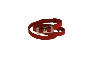 MINI BOW BRACELET - RED