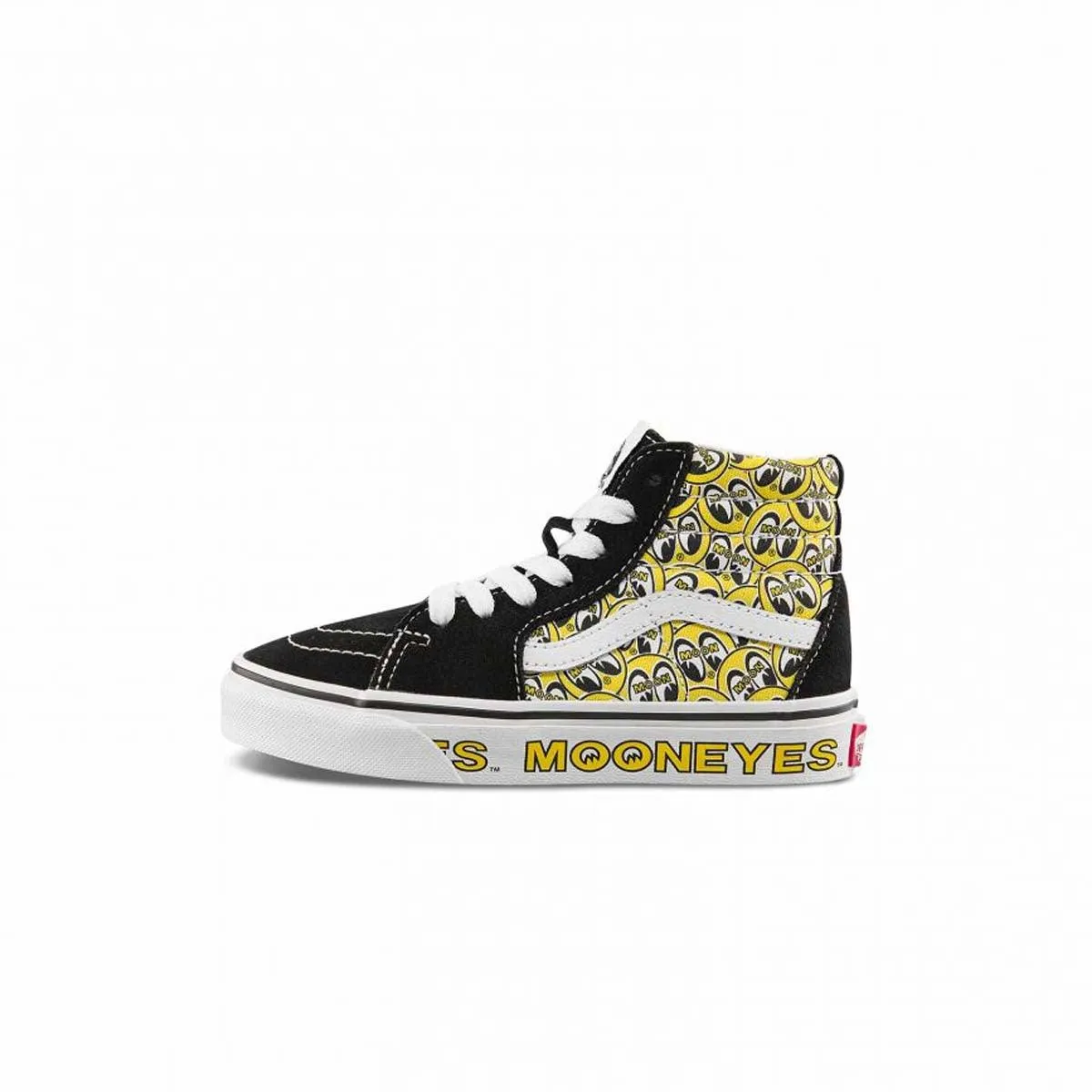   Mooneyes Kid's SK8-Hi 'Schwarz Gelb'