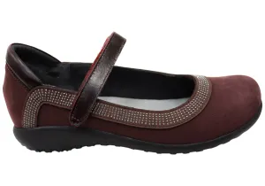 Naot Tahi Damen Lederschuhe Bequeme Mary Jane Schuhe Naot Schuhe