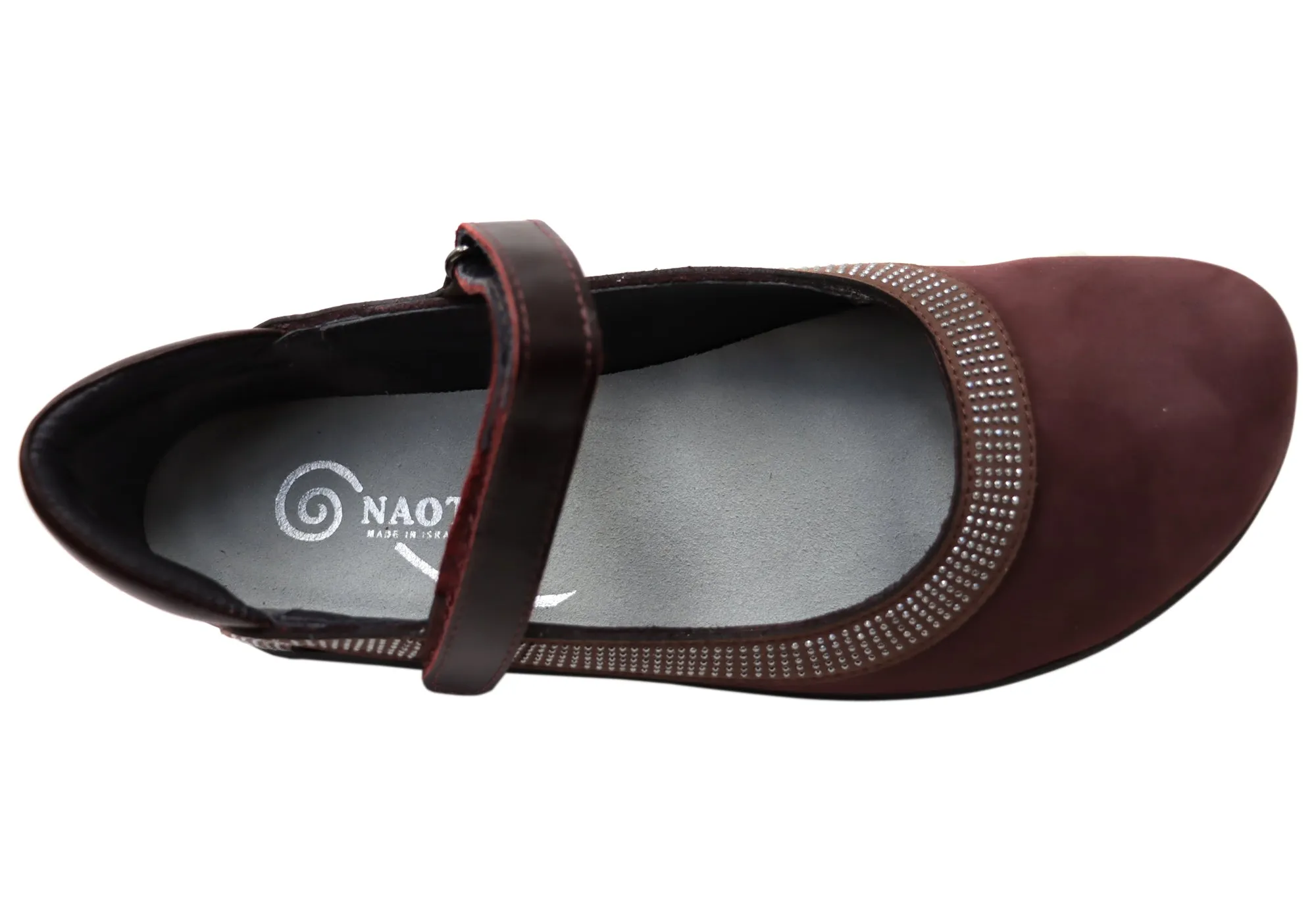 Naot Tahi Damen Lederschuhe Bequeme Mary Jane Schuhe Naot Schuhe