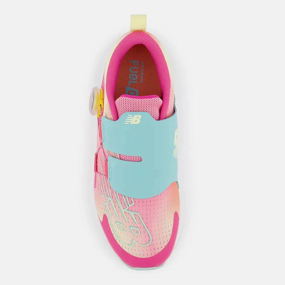 New Balance Hi-Pink FuelCore Reveal v3 Boa Jugend-Sneaker