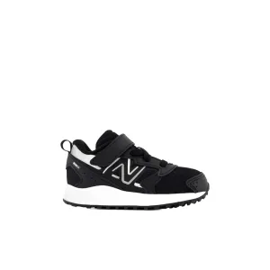 New Balance Schuhe Fresh Foam 650 Bungee-Schnürung mit Oberriemen Schwarz/Metallisches Silber (4c-10c)