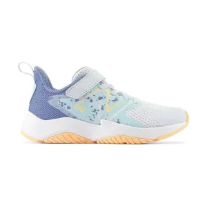 New Balance Schuhe Rave Run v2 mit Bungee-Schnürung und oberem Riemen in Eisblau (10,5c-3J)