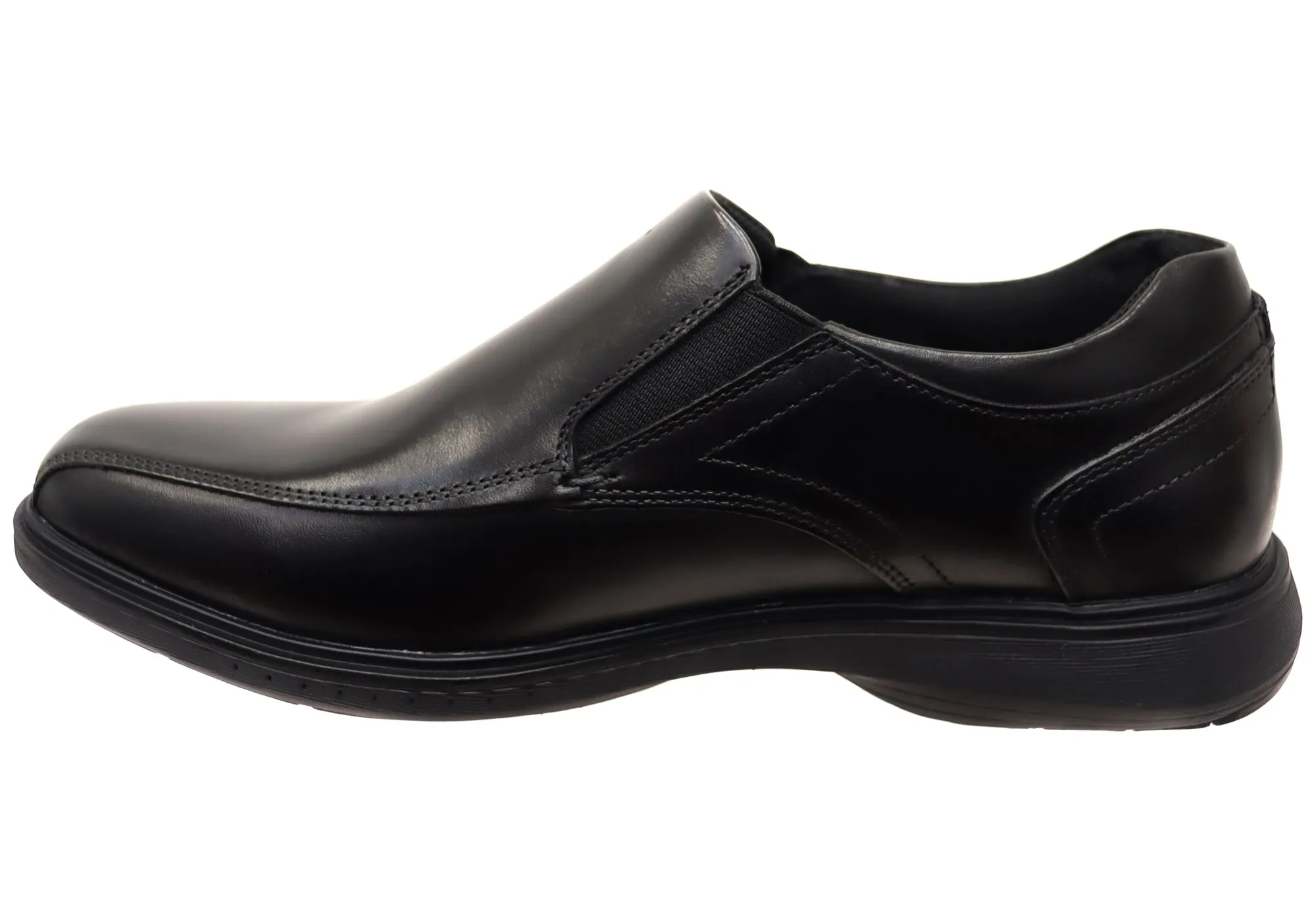 Nunn Bush By Florsheim Herren Kore Pro Slip EE Extra Weite Lederschuhe Florsheim Schuhe