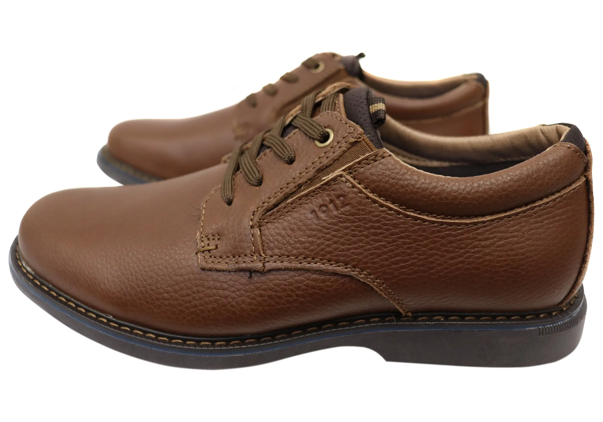Nunn Bush von Florsheim Herren Otto Plain EE Extra Weite Lederschuhe Florsheim Schuhe