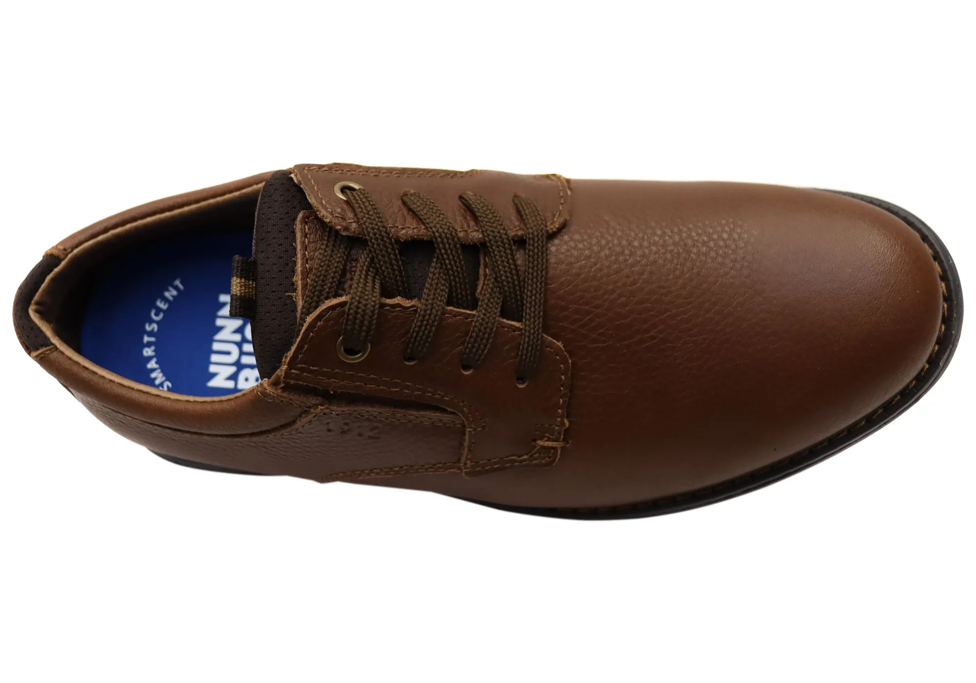 Nunn Bush von Florsheim Herren Otto Plain EE Extra Weite Lederschuhe Florsheim Schuhe