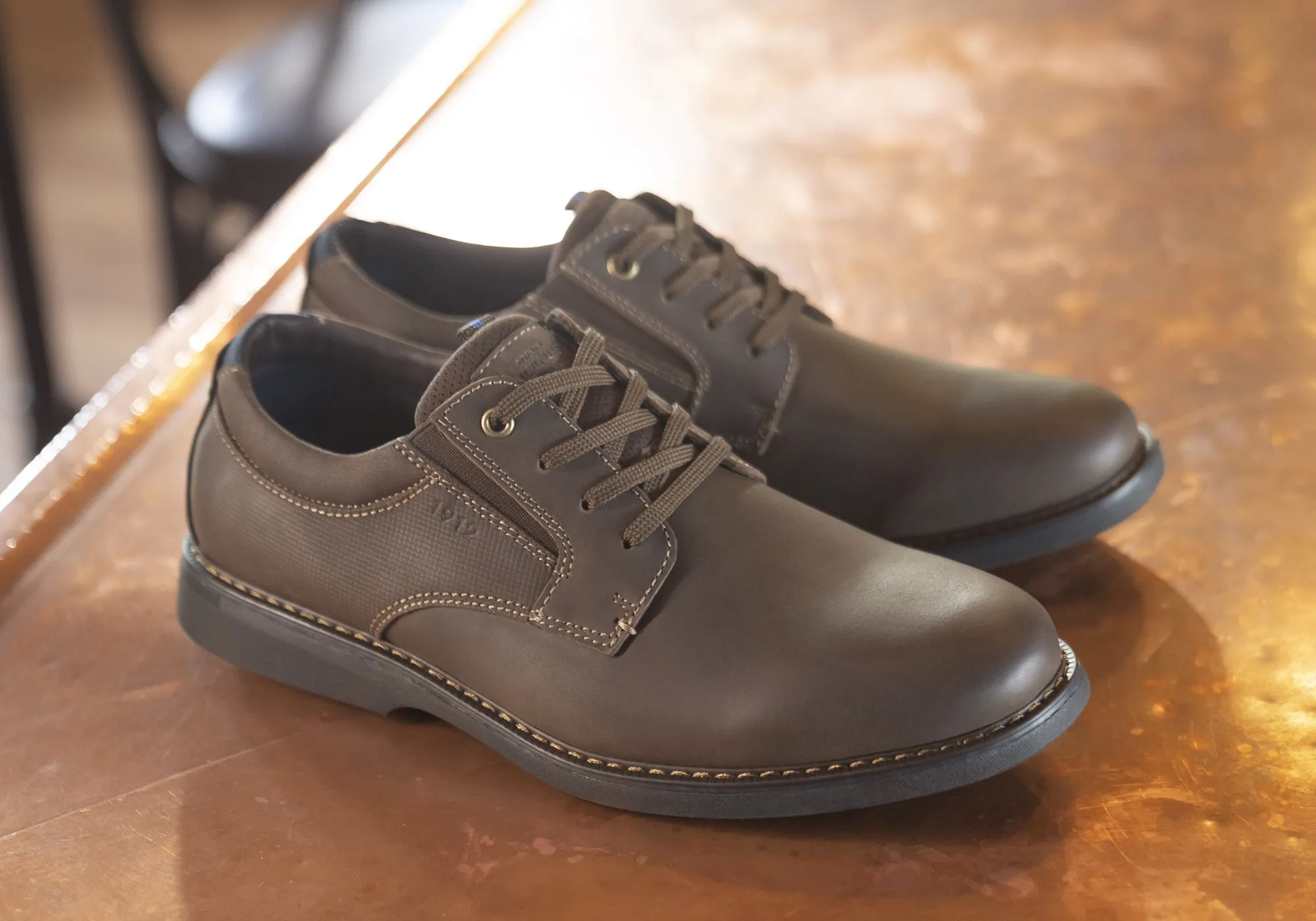 Nunn Bush von Florsheim Herren Otto Plain EE Extra Weite Lederschuhe Florsheim Schuhe