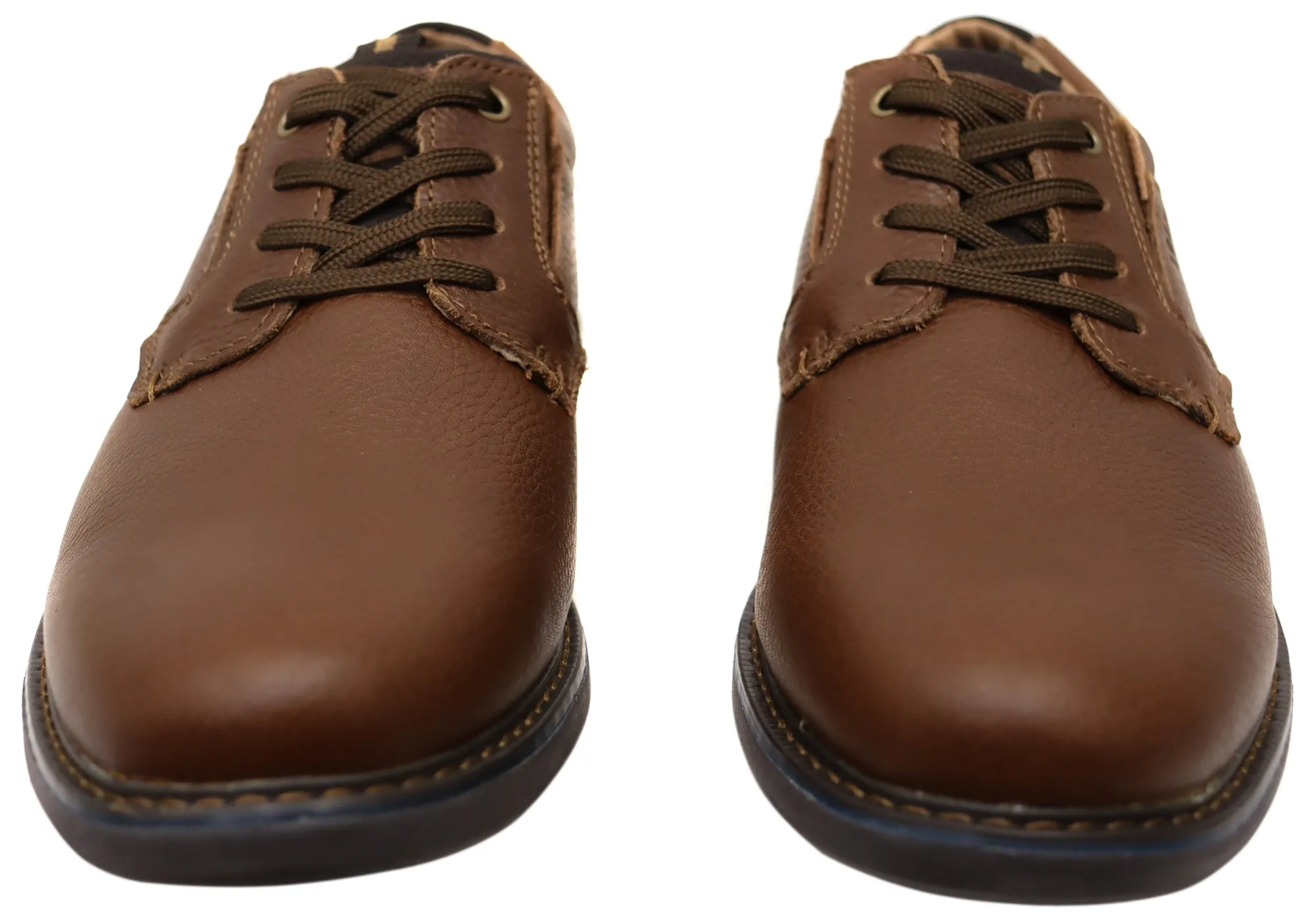 Nunn Bush von Florsheim Herren Otto Plain EE Extra Weite Lederschuhe Florsheim Schuhe