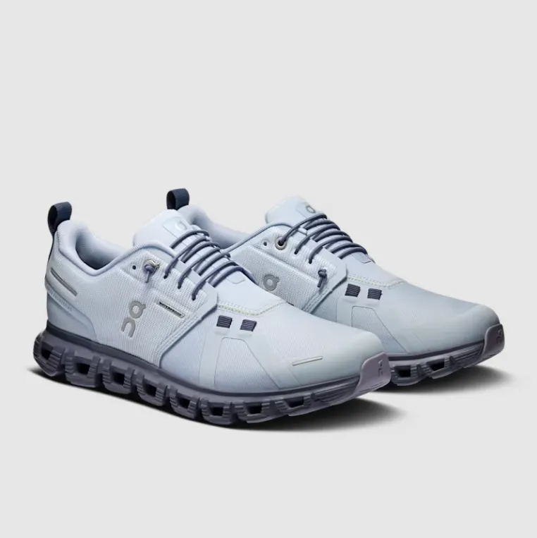 On Women's Cloud 6 Wasserdichte Schuhe - Heather / Metal On Cloud Schuhe