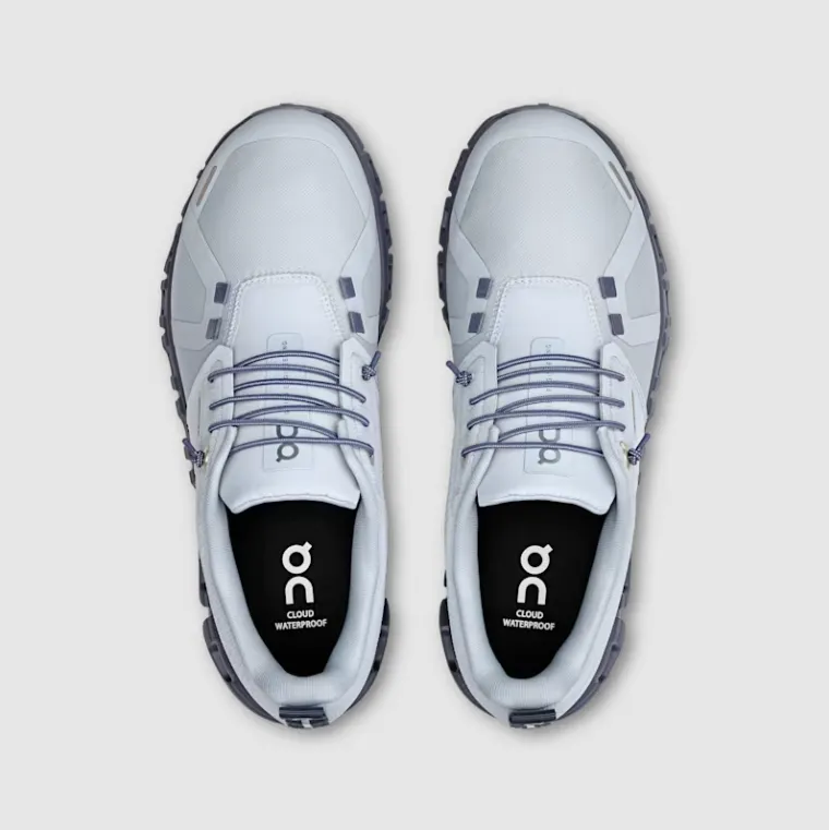 On Women's Cloud 6 Wasserdichte Schuhe - Heather / Metal On Cloud Schuhe