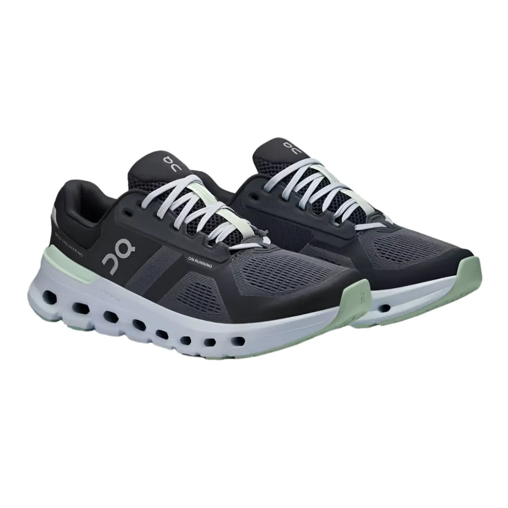 On Women's Cloudrunner 2 Schuhe - Schatten / Lima On Cloud Schuhe