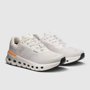 On Women's Cloudrunner 2 wasserdichte Schuhe - Wolf / Tangerine On Cloud Schuhe