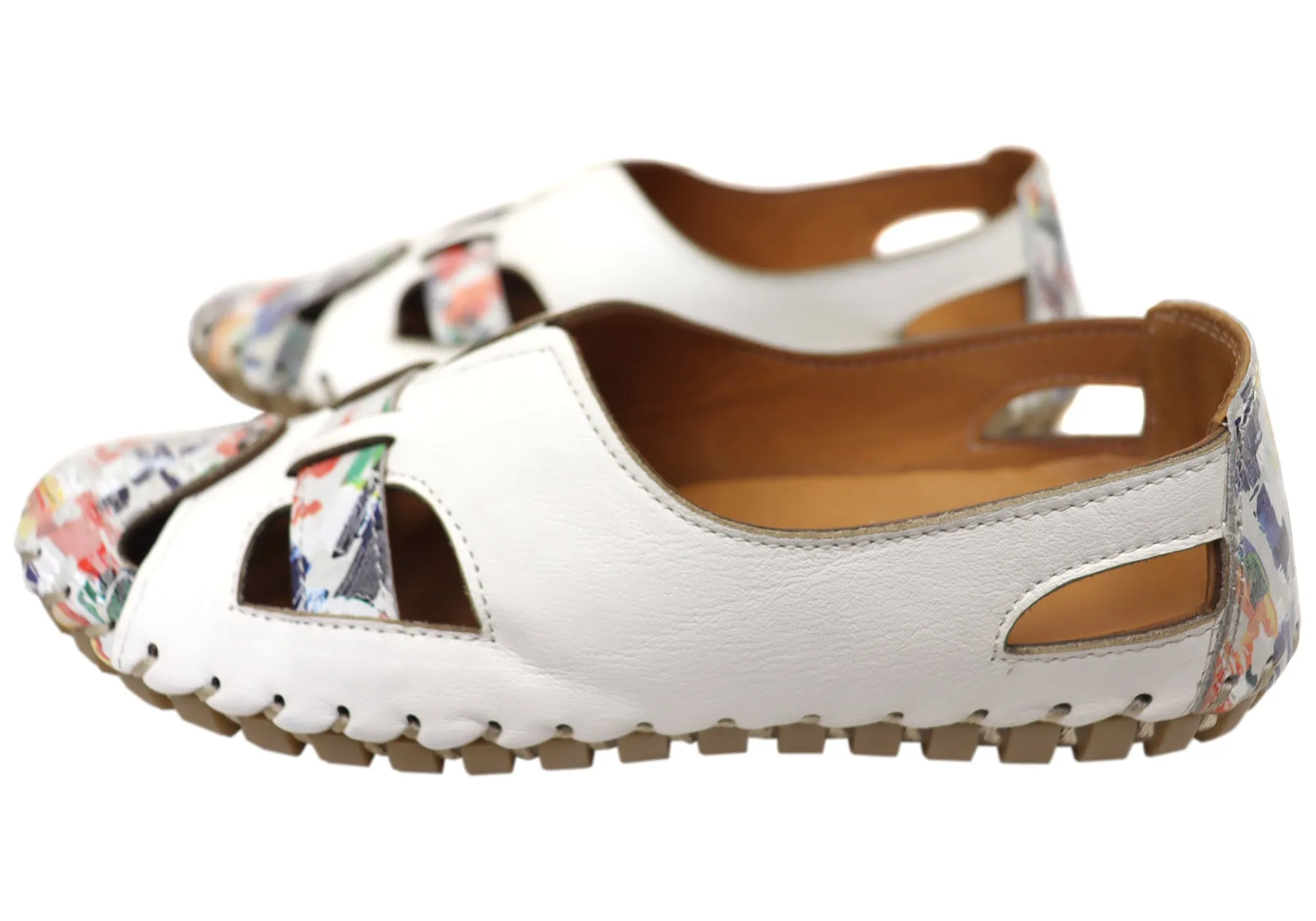 Orizonte Genevieve Damen Europäische Bequeme Lederschuhe Orizonte Schuhe