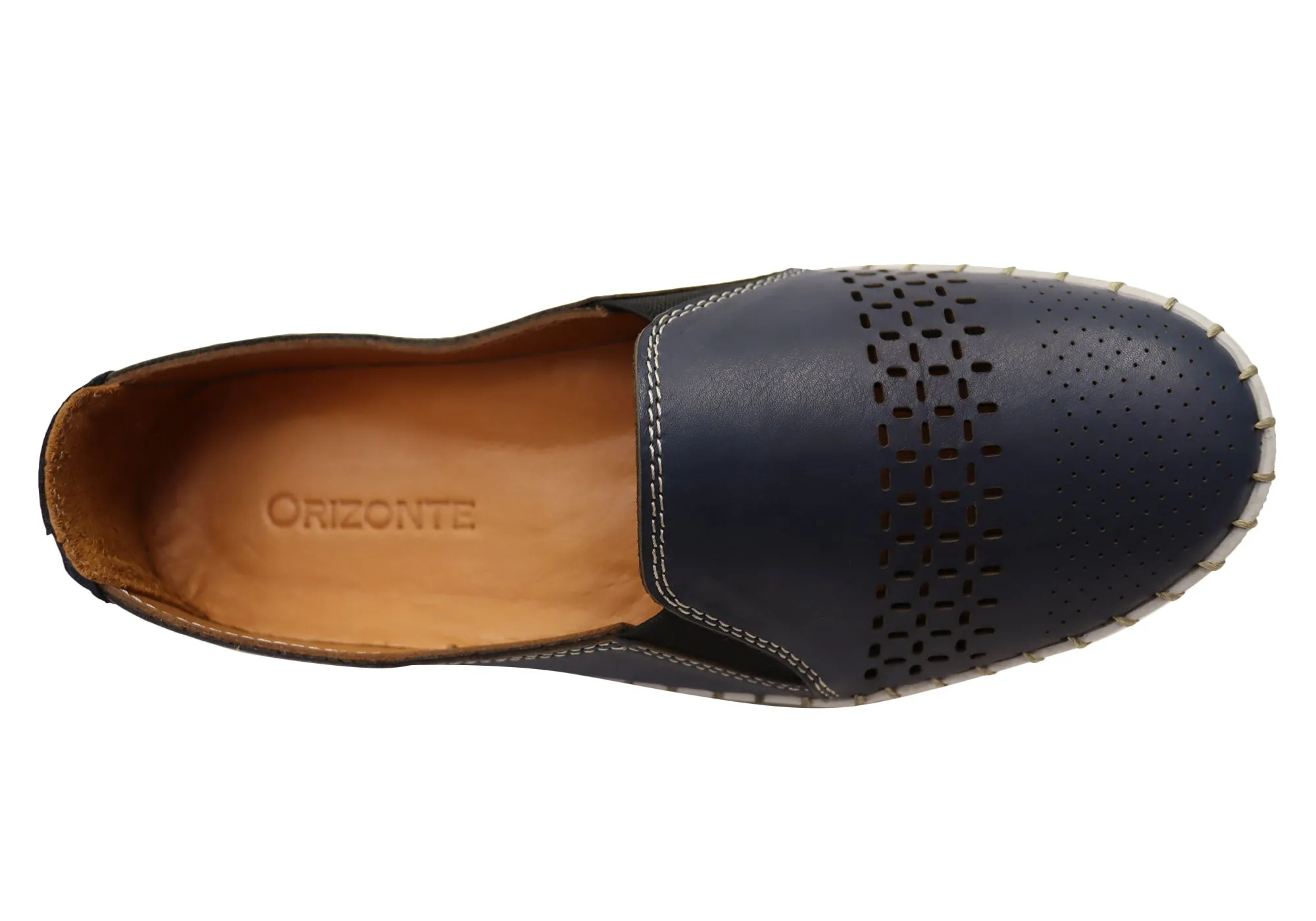 Orizonte Harlow Damen Europäische Bequeme Lederschuhe Orizonte Schuhe