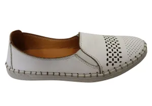 Orizonte Harlow Damen Europäische Bequeme Lederschuhe Orizonte Schuhe