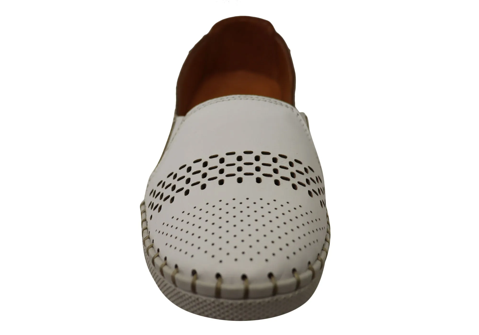 Orizonte Harlow Damen Europäische Bequeme Lederschuhe Orizonte Schuhe