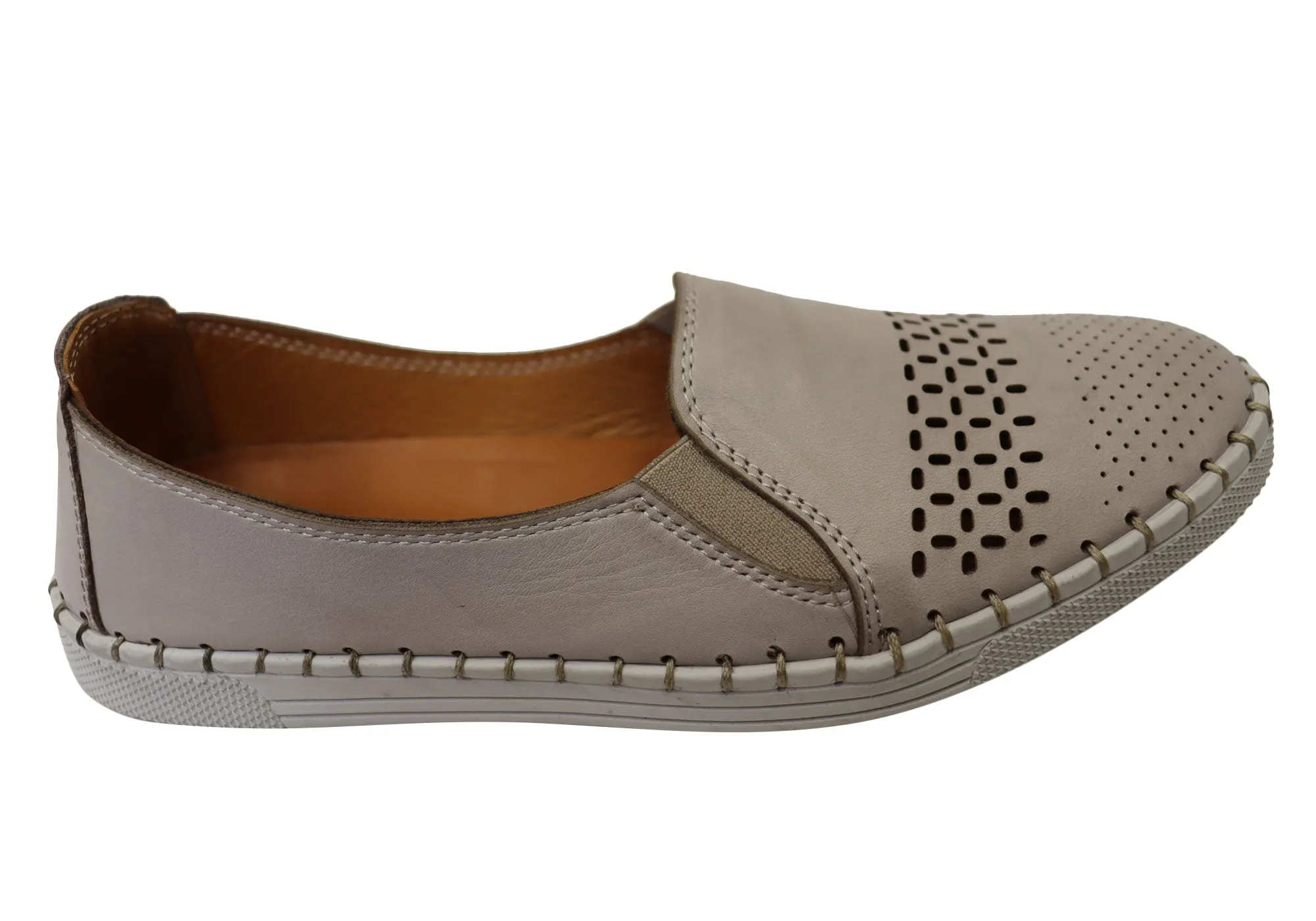 Orizonte Harlow Damen Europäische Bequeme Lederschuhe Orizonte Schuhe