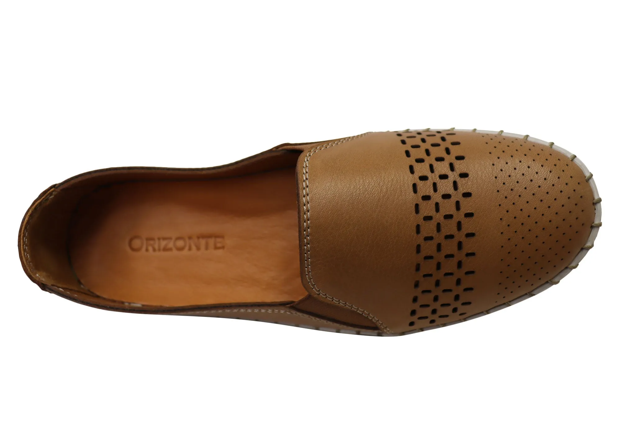 Orizonte Harlow Damen Europäische Bequeme Lederschuhe Orizonte Schuhe
