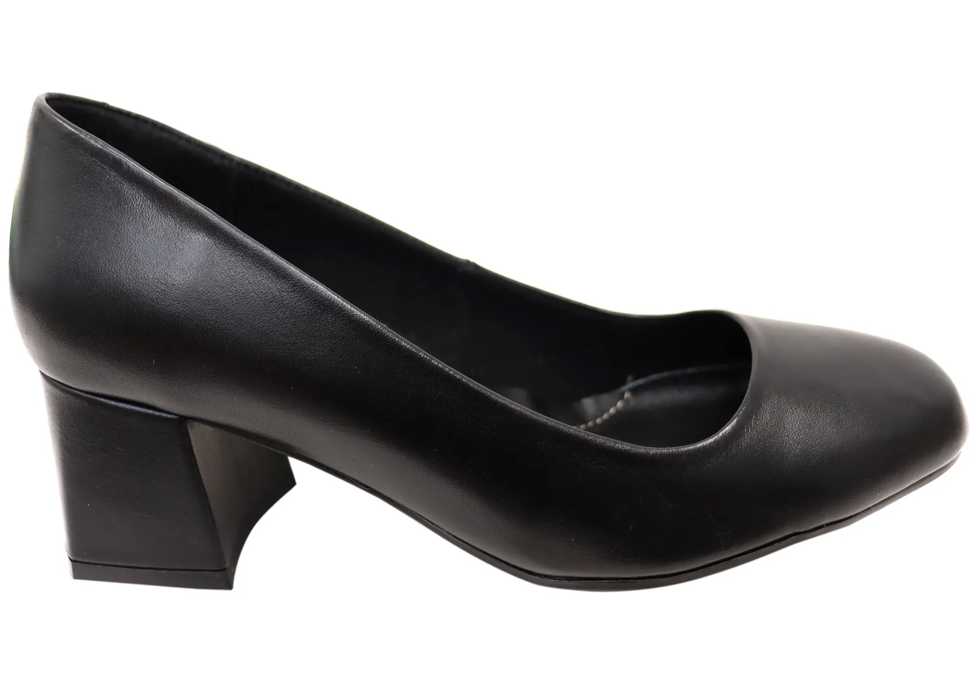Orizonte Menalla Damen Europäische Bequeme Leder High Heels Orizonte Schuhe