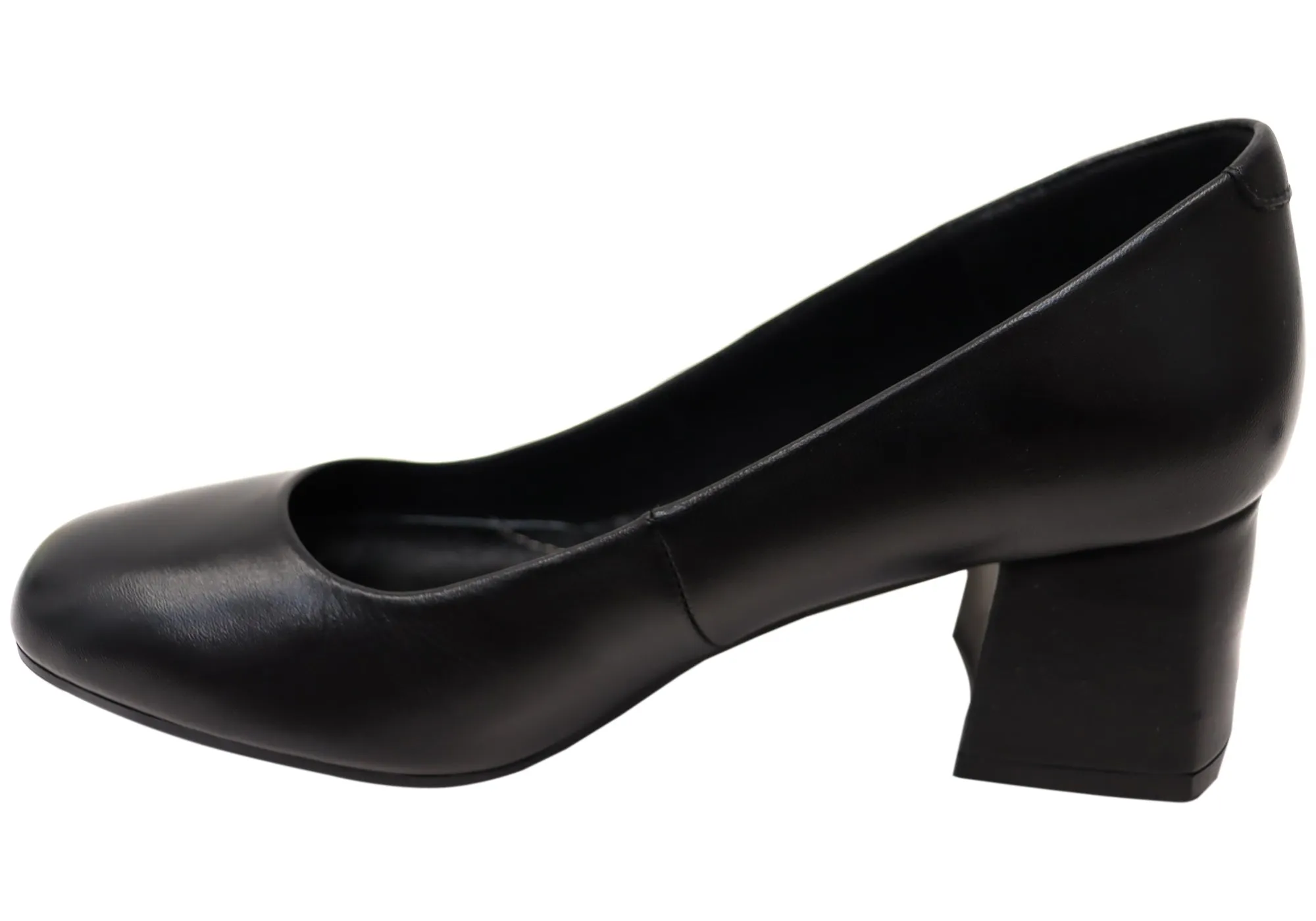 Orizonte Menalla Damen Europäische Bequeme Leder High Heels Orizonte Schuhe