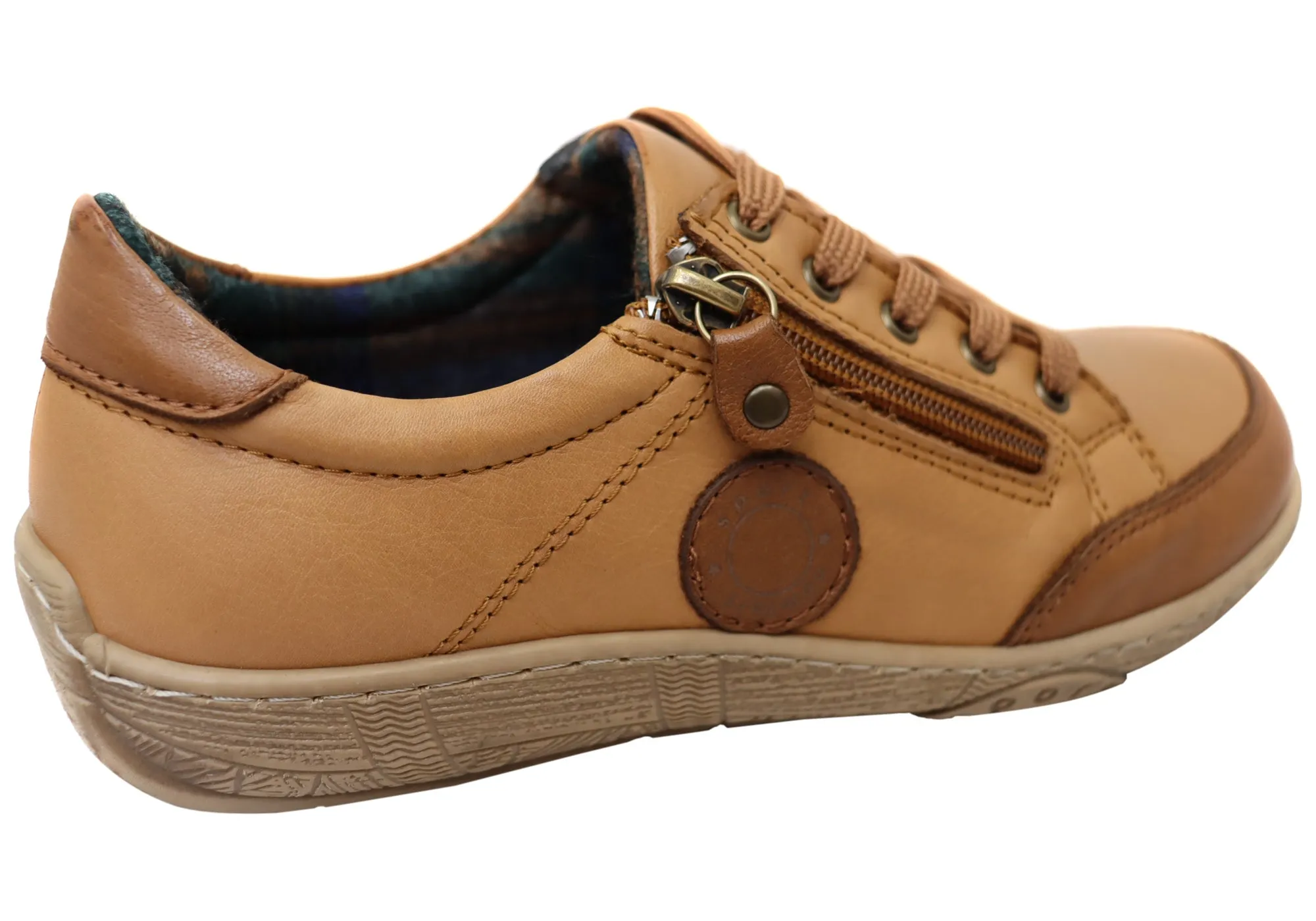 Orizonte Newbay Damen Bequeme Lederschuhe Europäische Schuhe Orizonte Schuhe