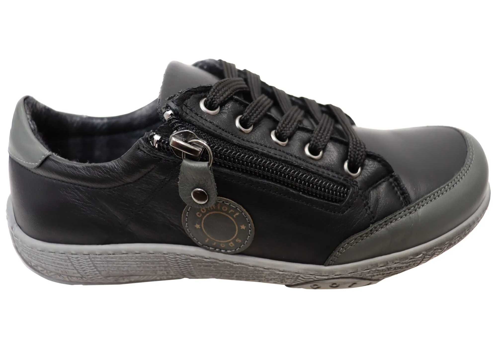 Orizonte Newbay Damen Bequeme Lederschuhe Europäische Schuhe Orizonte Schuhe