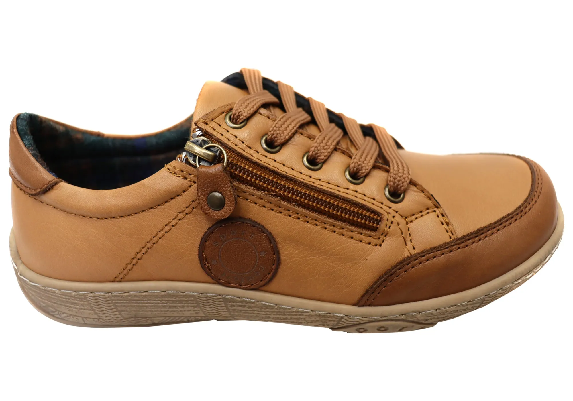 Orizonte Newbay Damen Bequeme Lederschuhe Europäische Schuhe Orizonte Schuhe