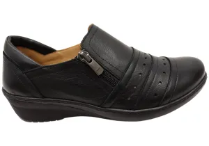 Orizonte Yvetta Damen Bequeme Lederschuhe Europäische Schuhe Orizonte Schuhe