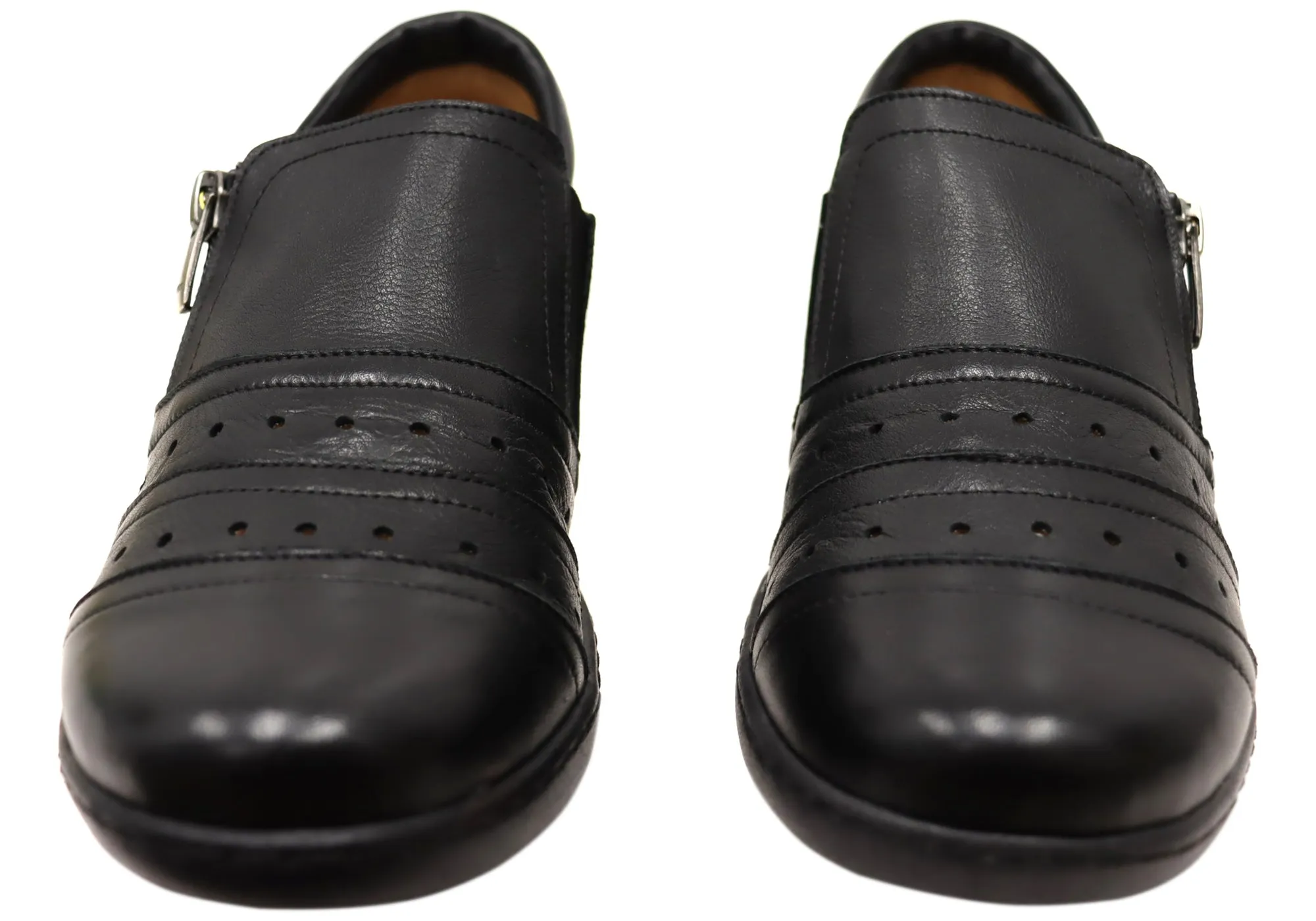 Orizonte Yvetta Damen Bequeme Lederschuhe Europäische Schuhe Orizonte Schuhe
