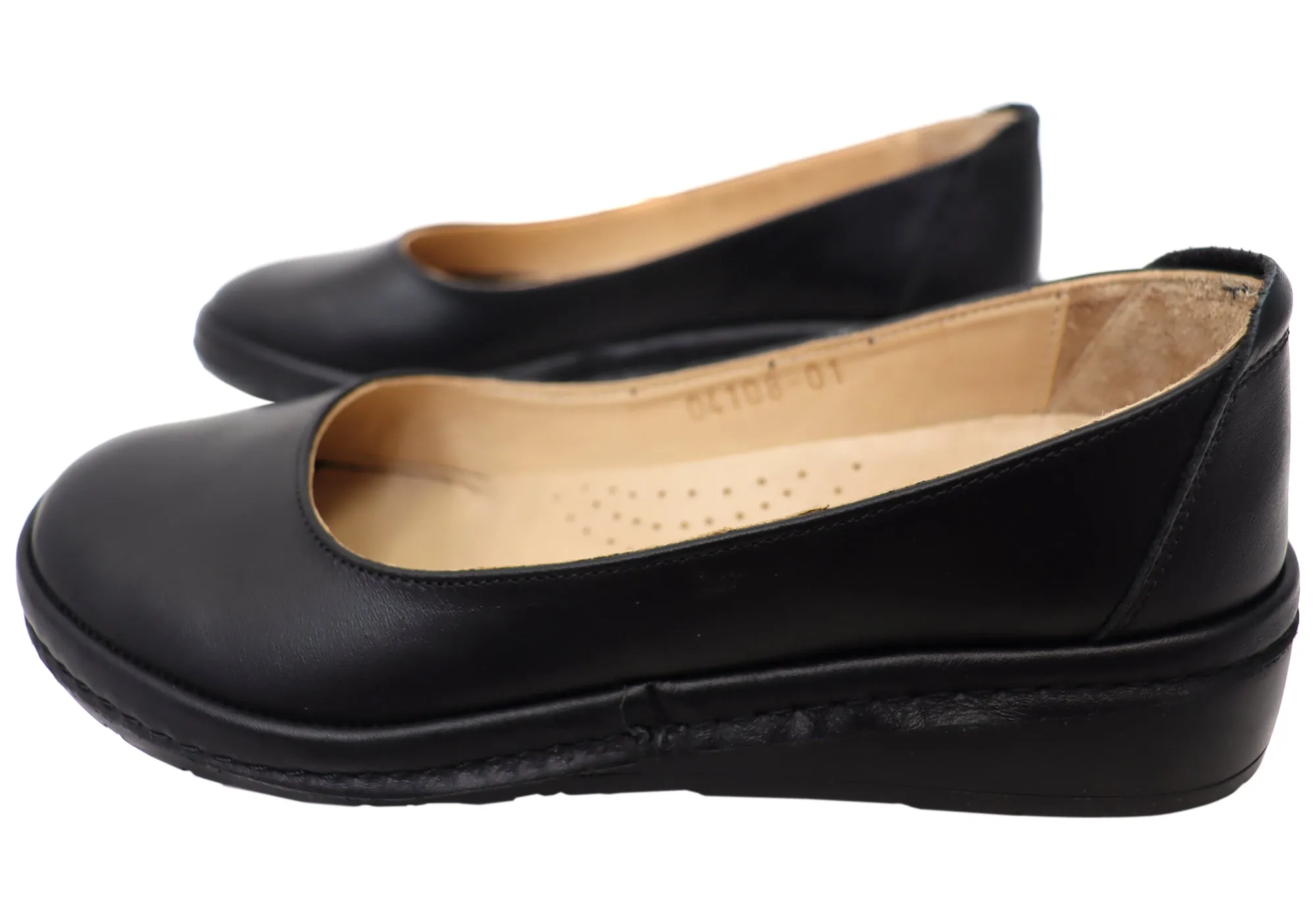 Orizonte Zelda Damen Europäische Bequeme Lederschuhe Orizonte Schuhe