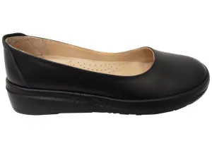 Orizonte Zelda Damen Europäische Bequeme Lederschuhe Orizonte Schuhe