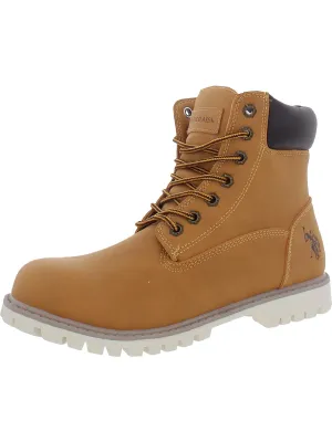 Owen Herren Wanderstiefel mit gepolstertem Fußbett und runder Spitze von Hey Dude