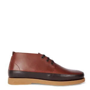Paul Smith Leder Crane Chukka Stiefel Beige