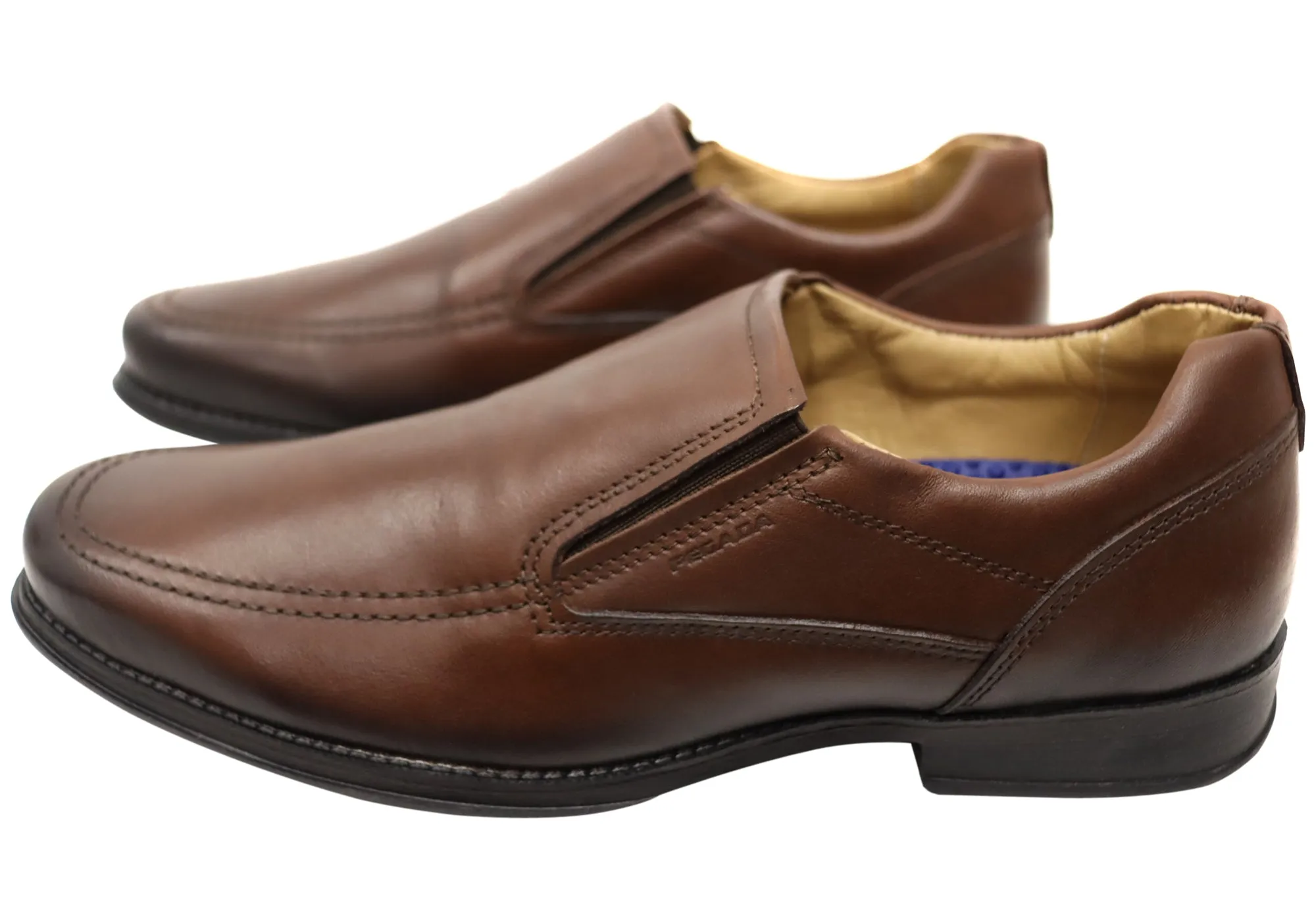 Pegada Ian Herren Bequeme Brasilianische Leder Schlupf-Schuhe Pegada Schuhe