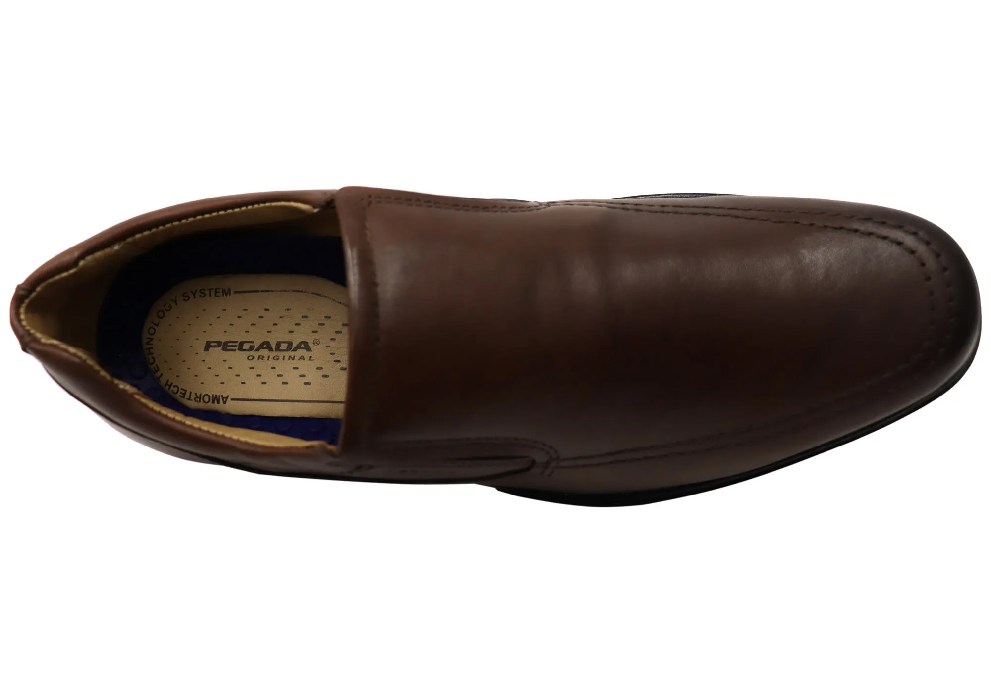 Pegada Ian Herren Bequeme Brasilianische Leder Schlupf-Schuhe Pegada Schuhe