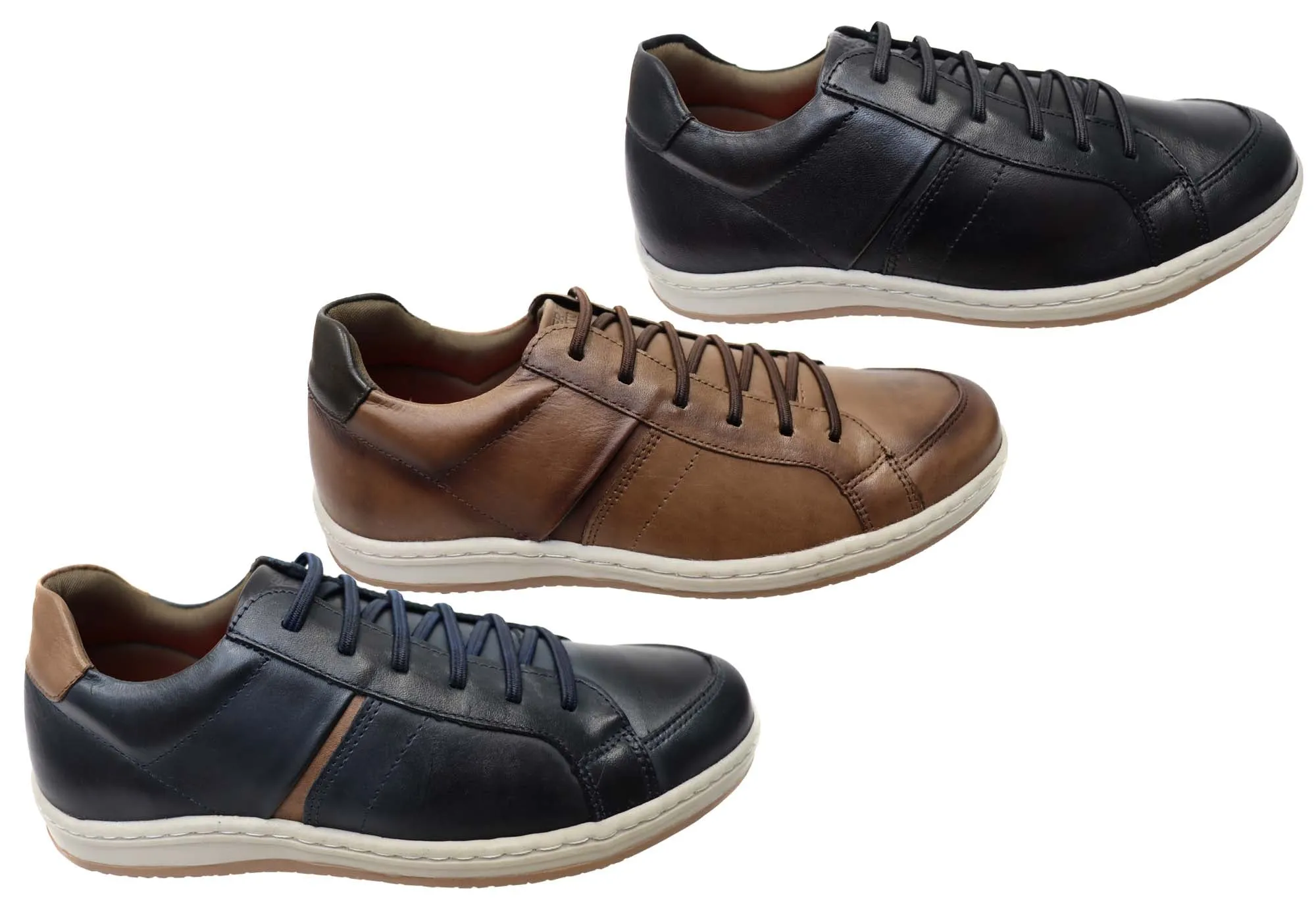 Perlatto Patrick Herren Brasilianische Bequeme Leder Schlupfschuhe Freizeitschuhe Perlatto Schuhe