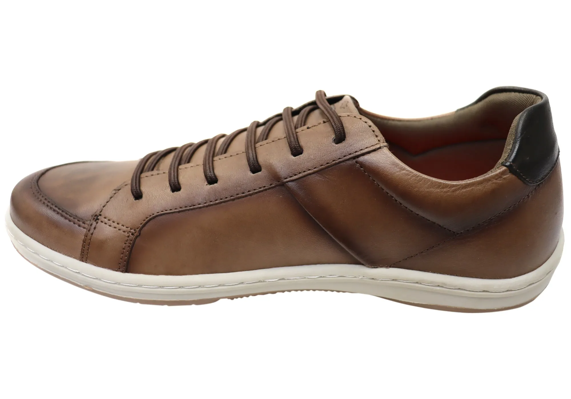 Perlatto Patrick Herren Brasilianische Bequeme Leder Schlupfschuhe Freizeitschuhe Perlatto Schuhe