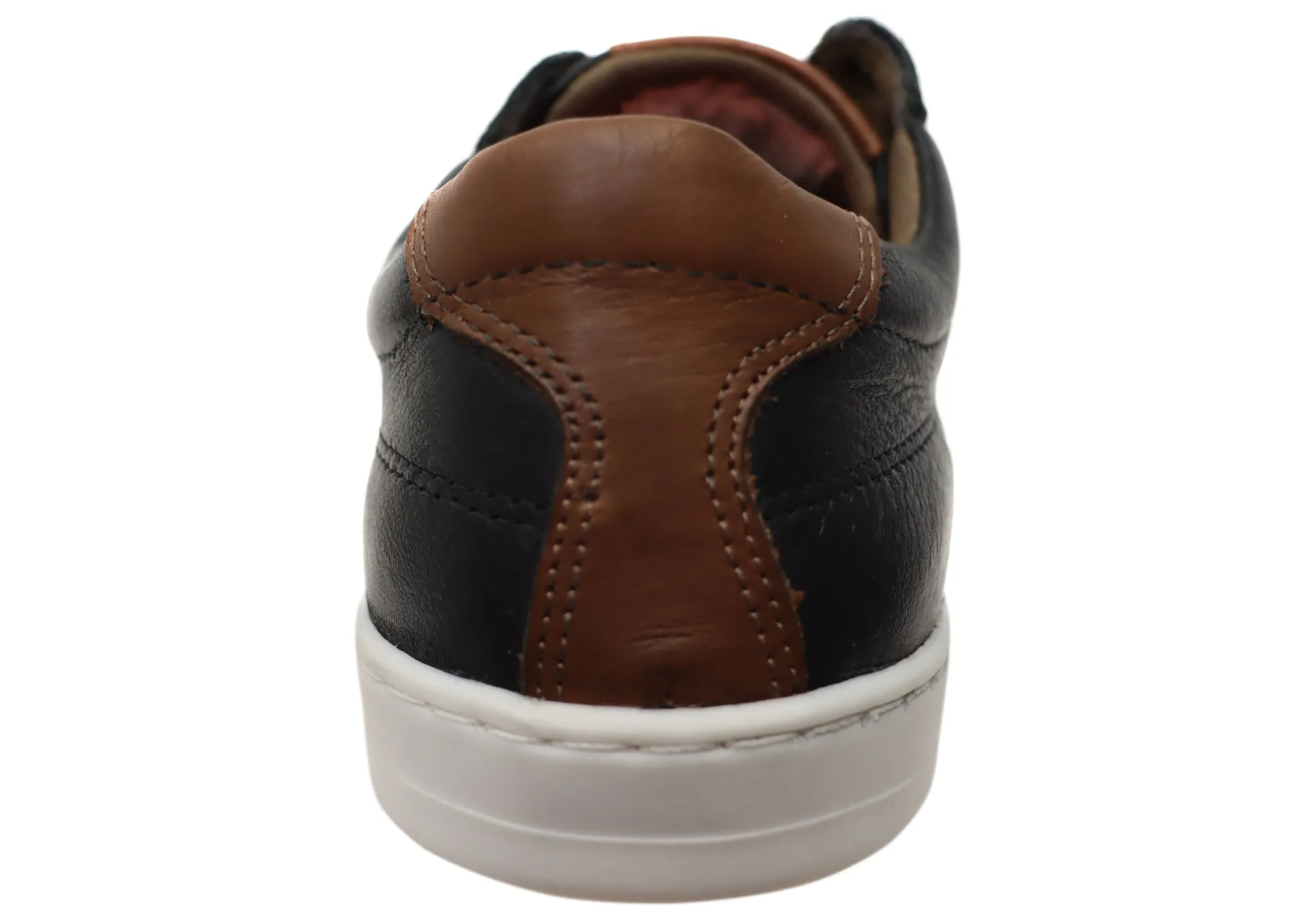 Perlatto Trevor Herren Brasilianische Bequemlichkeit Leder Slip-On Freizeitschuhe Perlatto Schuhe