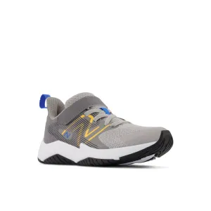 Rave Run v2 - Grau mit Blau und Gold - Kinder