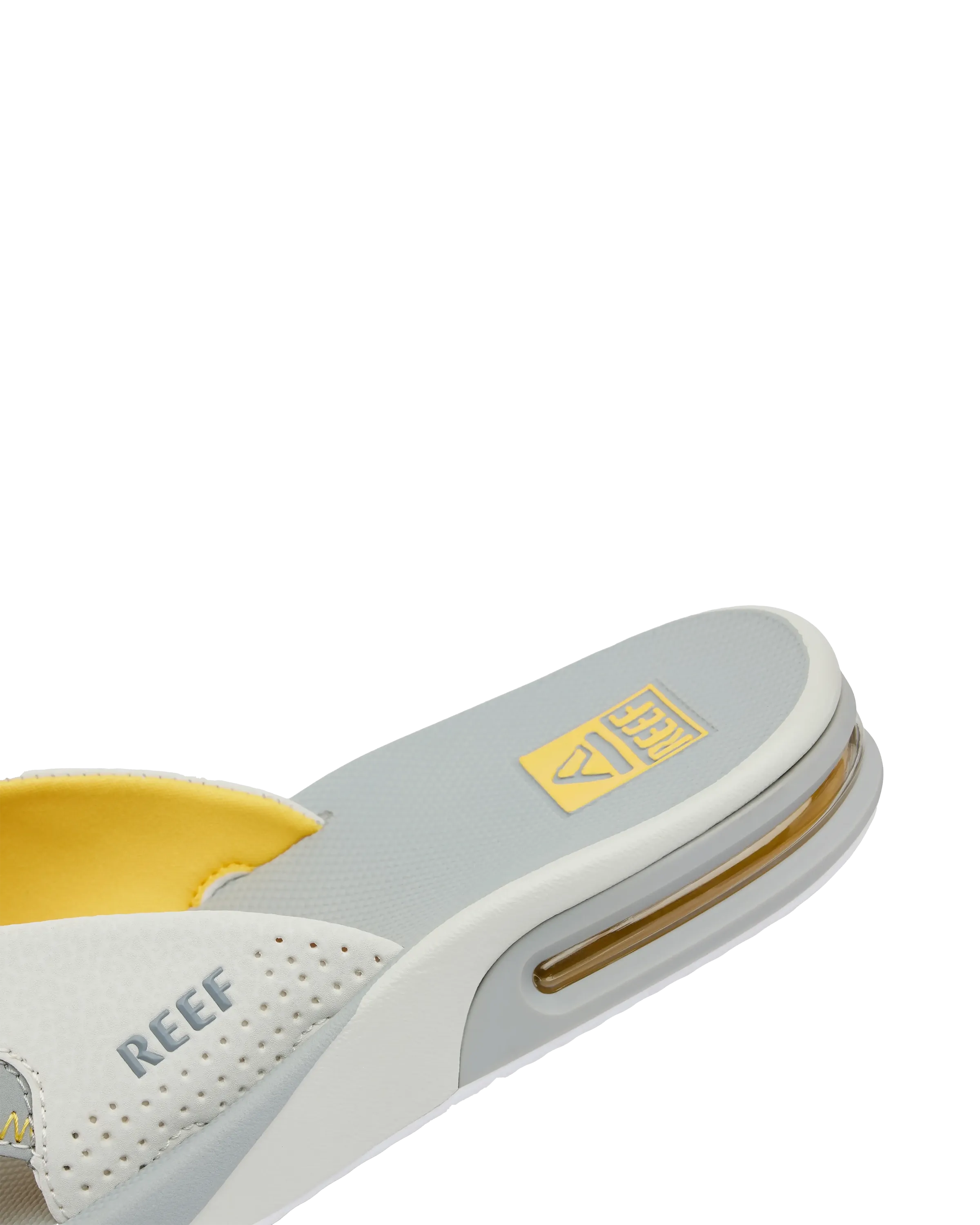 Reef Shoes Fanning Flip-Flops in Gelb, Grau & Grau