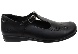 Roc Mango II Senior Ältere Mädchen Bequeme Langlebige T-Bar Schülerschuhe Roc Schuhe