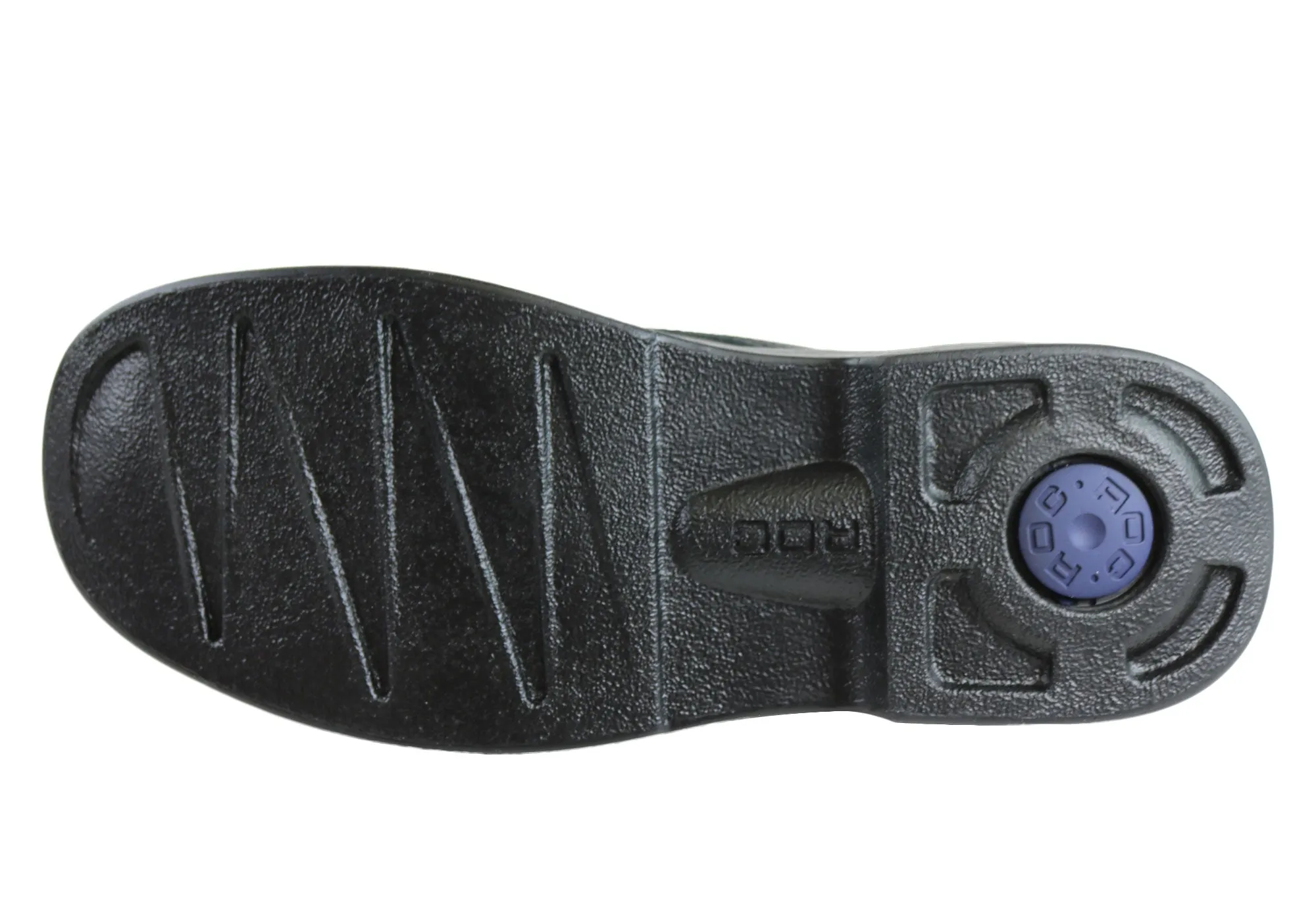 ROC Strobe Senior Schnürschuhe Bequeme Lederschuhe für die Schule ROC Schuhe