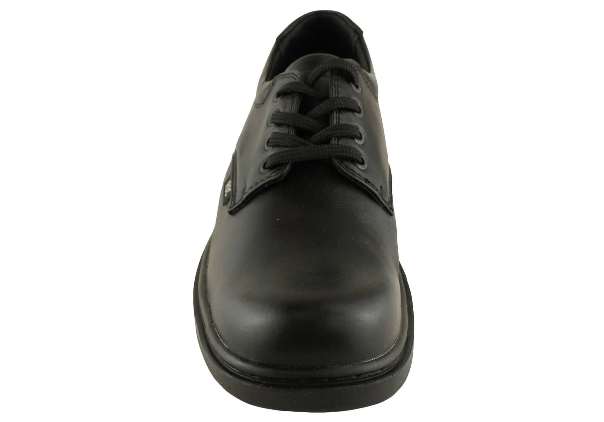 ROC Strobe Senior Schnürschuhe Bequeme Lederschuhe für die Schule ROC Schuhe