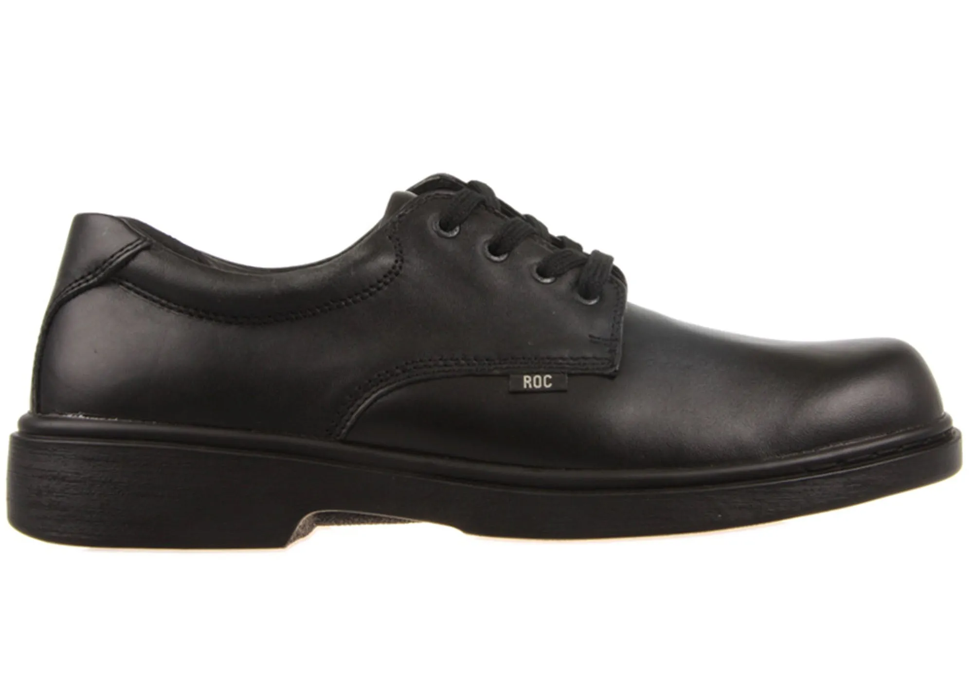ROC Strobe Senior Schnürschuhe Bequeme Lederschuhe für die Schule ROC Schuhe